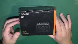 Unboxing my Sony RX0-ii