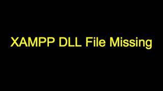 Xampp runtime dll missing