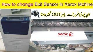 How to solve paper Exit Problem in Xerox Machine 5755/5775/5855..