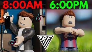 Day In The Life Of Robert Lewandowski | Roblox Real Futbol 24