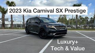 2023 Kia Carnival SX Prestige - The Coolest Minivan Money Can Buy