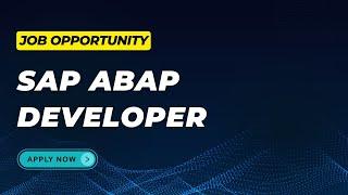 Exciting #sap ABAP Developer Opportunity at People Prime Worldwide— #applynow !