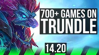 TRUNDLE vs MASTER YI (JGL) | 700+ games, 5/2/5 | EUW Master | 14.20