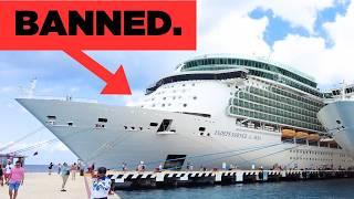 Royal Caribbean banned an important cruise item (DON'T bring it onboard!)