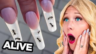 Weird Nail Art That SHOULD NOT Exist!