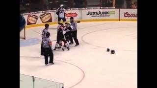 OHL fight Zac Leslie vs Patrick Antonacci