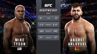 EA Sports UFC 2 Legacy Mike Tyson vs. Andrei Arlovski FULL FIGHT (Xbox One, PS4)