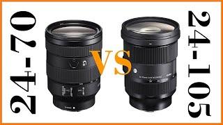 Sigma 24 70mm F2 8 Art VS Sony FE 24 105mm F4 G / urdu & Hindi