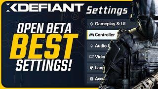 Best Controller Settings for the XDefiant Open Beta!