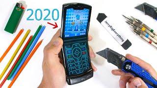 2020 Moto RAZR Durability Test! - Will the Folding Icon Survive!?