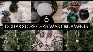 Dollar Store Christmas Ornaments | Modern ornaments for 2024