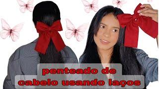 como usar laços no cabelo/ tendência em acessórios