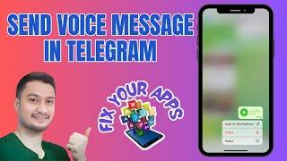 How to Send Voice Message in Telegram