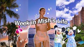 WEEK IN MISH'S LIFE | Hawaii Vlog | Zipline, Disney Aulani, Hike, Eating Whatever I Want | Mish Choi