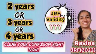 JRF Validity??? 2/3/4 years? New Classes Announcement | UGC NET JRF Validity Period | By Ravina