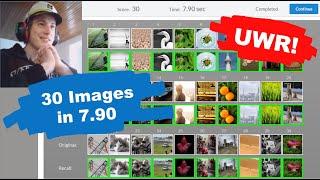 30 Images memorized in 7.90 seconds UWR! [Memory League]