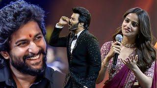 Nani's epic reaction to Sudigali Sudheer's funny proposal to Vaishnavi Chaitanya on SIIMA 2024 stage