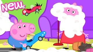 Peppa Pig Tales 🫧 SUPER Speedy Clean Up Race!  BRAND NEW Peppa Pig Episodes