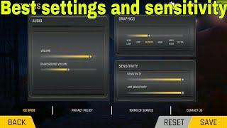 Fau g best settings and sensitivity JARS GAMING