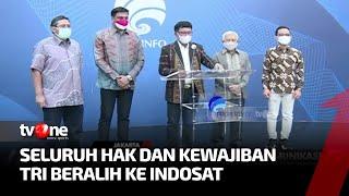 PT  Indosat TBK & PT Hutchison 3 Resmi Merger | Kabar Pasar tvOne