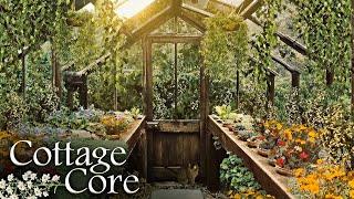 The Greenhouse ◈ Cottage Core Aesthetic ASMR Ambience ◈ Nature +Gardening Sounds ◈ Soft Music