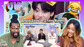 Bangtan Eating - BTS Funny Moments| REACTION