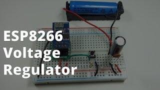 ESP8266 Voltage Regulator (LiPo and Li-ion Batteries)