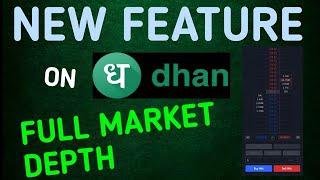 Full Market Depth on Dhan App Explained in Hind | Dhan Features | Dhan App