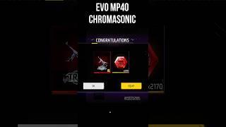 Evo Mp40 Chromasonic  Free Fire New Evo Mp40 #srikantaff #shorts #freefire