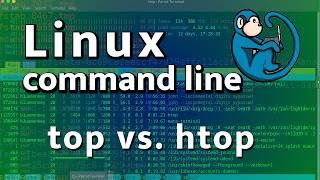 process monitors for Linux - comparing top and htop