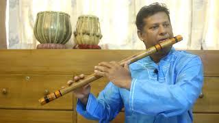 Lesson 6:  How to practice Sargam in rhythm with Flute/Bansuri