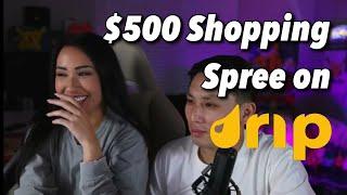 Giving Her a Shopping Spree on DRIP SHOP LIVE!