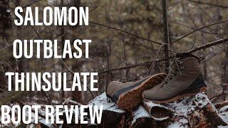 SALOMON OUTBLAST THINSULATE CLIMASALOMON Boot Review