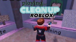 Cleaning up ROBLOX! #cleanuproblox