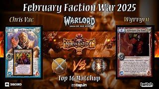 Warlord: Saga of the Storm | February Faction War 2025 - Top 16: Mercenary vs Deverenians