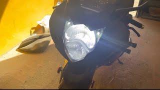 Led лампочки Suzuki GSXR | Установка Led лампочек в мотоцикл|Замена лампочек #suzuki #motovlog #gsxr