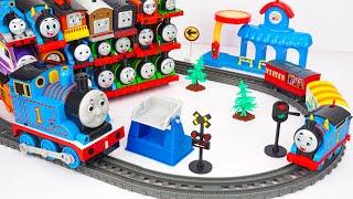 91 Minutes Satisfying Unboxing Thomas & Friends Mountain Train Station Toys Asmr | Review Toys