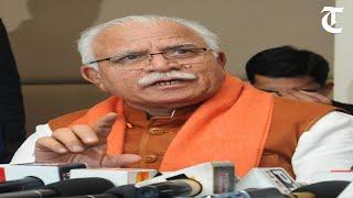 Haryana CM Khattar retracts his recent controversial statement, says was misconstrued