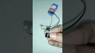 Simple Door open alarm circuit with IR receiver #creative #led #circuit #project