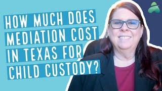 What’s the Cost of Child Custody Mediation in Texas? | Houston Lawyer Explains