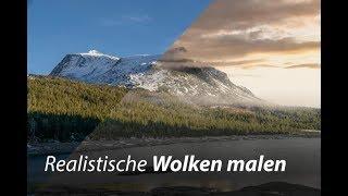 Realistische Wolken malen | Photoshop Tutorial