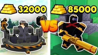 Golden Juggernaut VS XWM Turret... Which Tower Is Better? - Roblox TDX