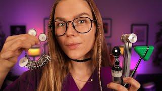 ASMR Full Medical Examination ( Eye Exam, Ear Exam, CNE, ENT, Taste Dr)  Soft Spoken RP