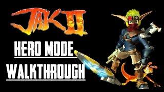 Jak 2 - Hero Mode Walkthrough - Full Game - No Commentary 1080p60fps