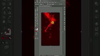 Split Rgb Channel Effect In Adobe illustrator. | #short