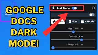 How to make google docs dark mode - Full Guide (2024)