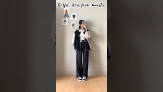 Outfit ideas from meesho #outfitideas #meeshohaul #meesho #koreanfashion #pinterest #meeshofinds