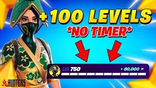 *No Timer* GAME BREAKING FORTNITE XP GLITCH Map to LEVEL UP FAST!