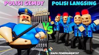 SERU!! Polisi Gemoy VS Polisi Langsing? Siapa PEMENANG Parkour TERSERU Ini? 