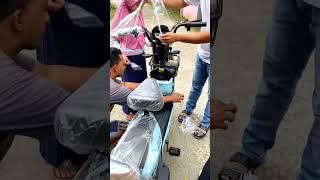 SI BOCIL NAIK SEPEDA LISTRIK #shorts #viral